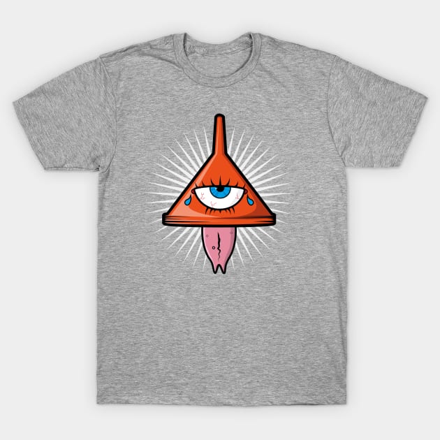 Crazy Illuminati T-Shirt by Octoteez